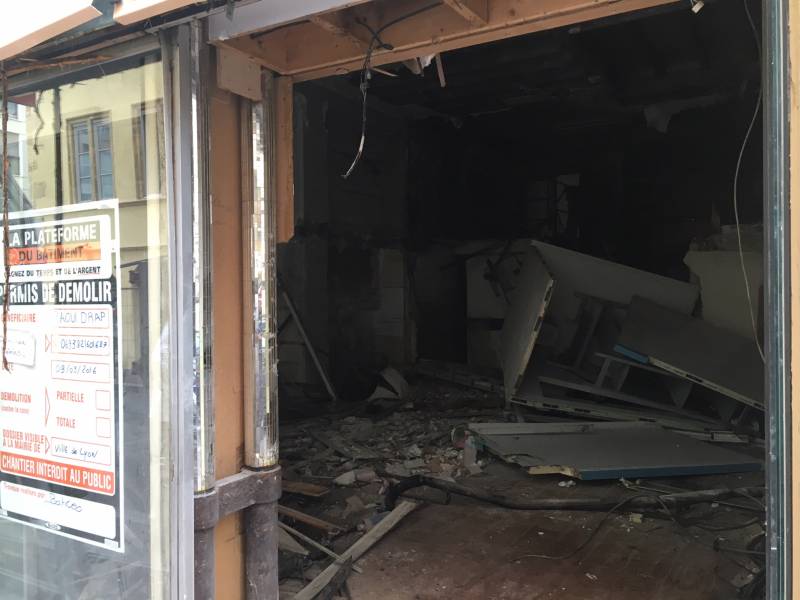 Démolition dans commerces au pays de Gex