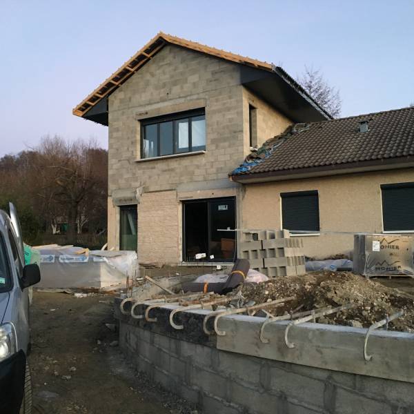 Extension de maison aux Monts d'Or