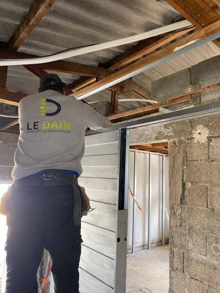 Travaux de rénovation complète de maison à Lyon 