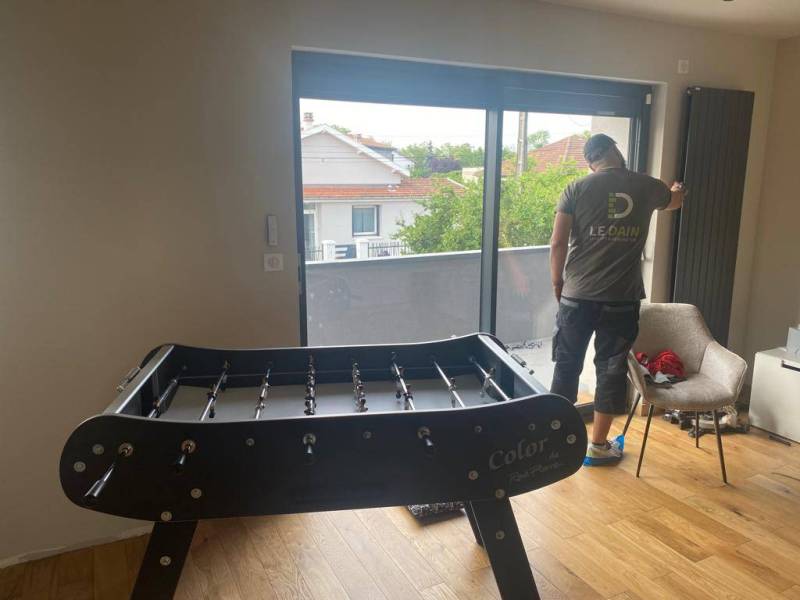 Salle de jeu rénovation complete maison à Lyon 