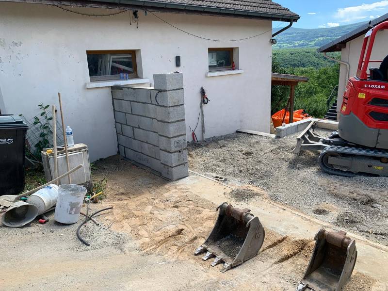 travaux de terrassement tous types en Rhône-Alpes