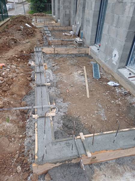 Création de terrasses jardin avec terrassement et maçonnerie à Lyon