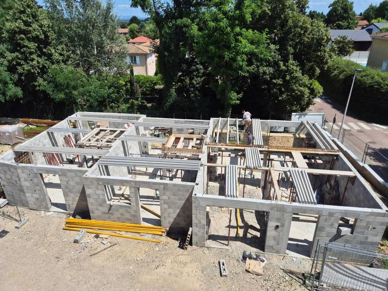 Entreprise de gros oeuvre à Lyon experte en construction