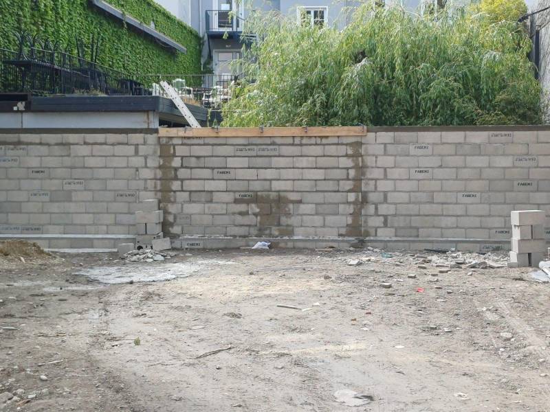 Construction d’un mur mitoyen à Lyon 7