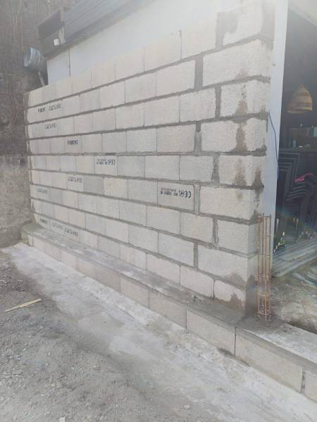 Construction d'un mur de séparation entre 2 parcelles à Lyon